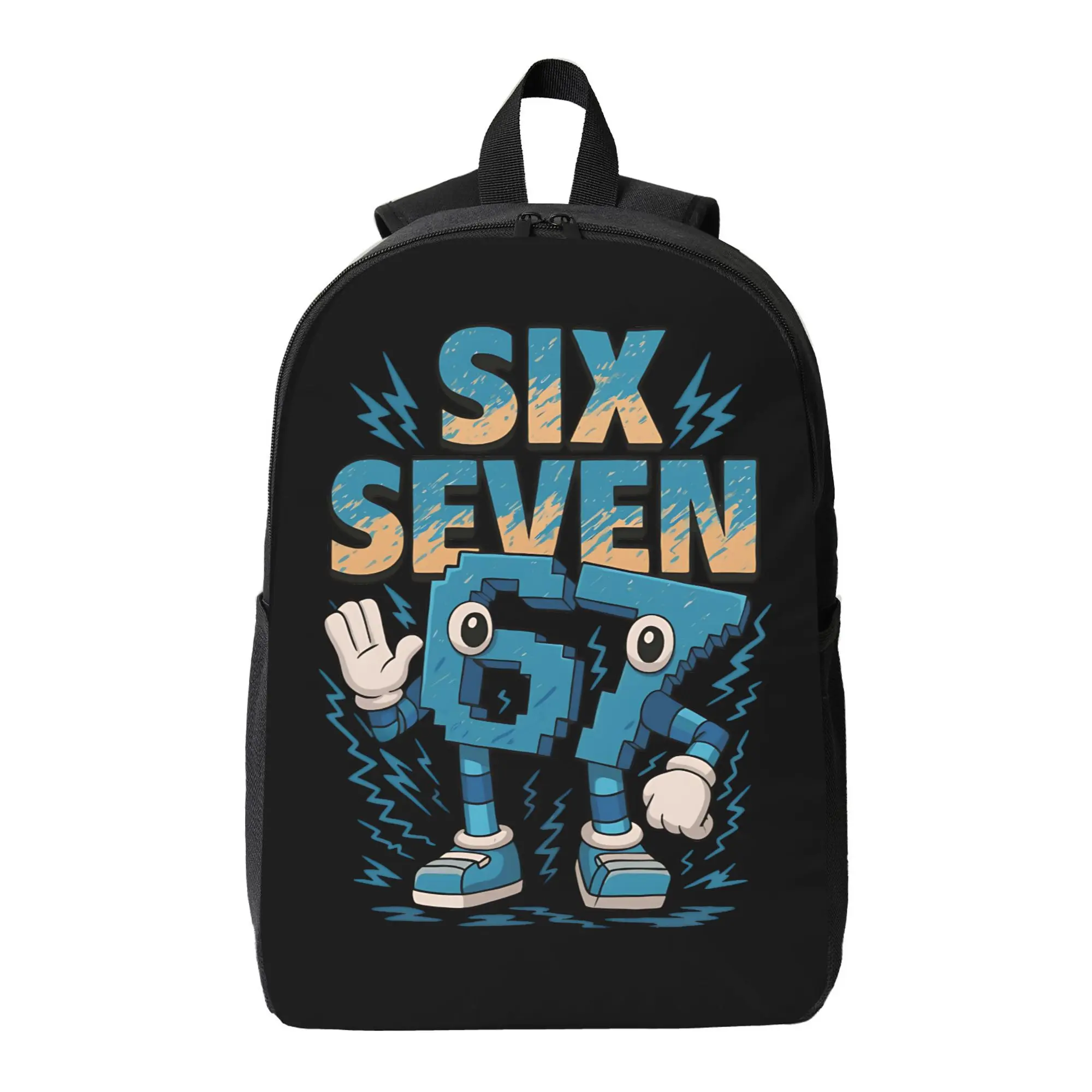 Funny 67 Number Meme Print Backpack for Women Men Large Travel