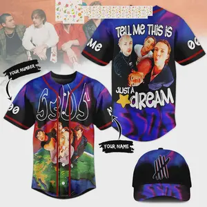 5Sos Tell Me This Is Just A Dream Personalized Baseball Jersey