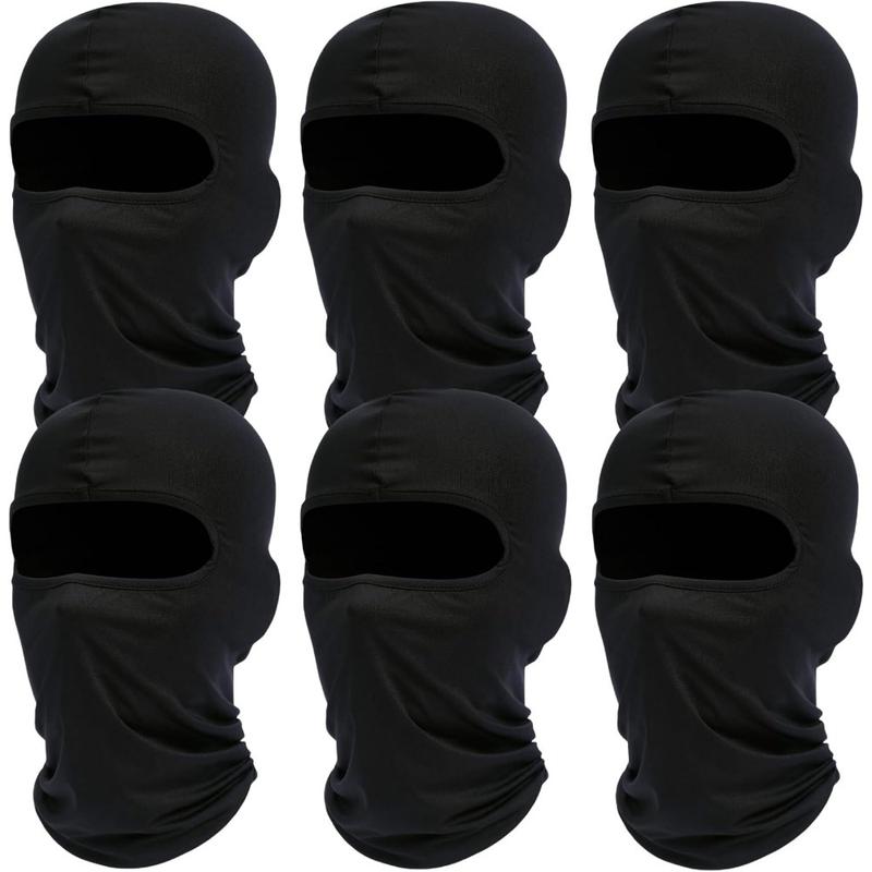 Balaclava Ski Face Mask: 6 Pack Cooling Neck Gaiter Full Face Cover Hood Shiesty Mask for Men Women for Outdoor Sports,Cycling,Running,Hiking,Hand Tools Kits
