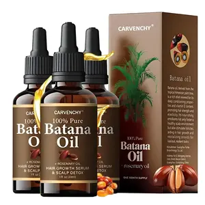 Batana Oil, Strong & Healthy Hair, Makes Hair Longer, Fuller, and Thicker, Organic Batana Oil with Rosemary, Organic Rosemary Oil and Vitamin E Nourish the Scalp, for All Hair Types,Father's Day and Mother's Day Gift
