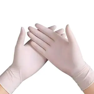 100/50/20PCS White Nitrile Gloves Disposable Waterproof Nitrile Gloves Hair Care Tattoos Household Dishwashing Cleaning Tools