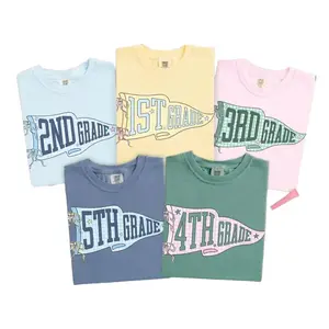 [Comfort Colors Back To School] Comfort Colors Teacher Team Shirt, Back to School Graphic Tee, Grade Level Classroom Outfit, Elementary Teacher Squad Top, Grade Level Team Tees, Teacher Gift, First Second Third Fourth Fifth 6th 7th 8th 9th Grade