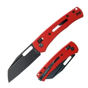 Defcon Code4 Pivot Lock Aluminum Folding Knife 14c28n On Bearings