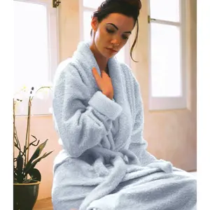 Plush Signature Robe - Soft Microfiber Bathrobe for Cozy Mornings & Evenings - Delightfully Cozy & Sensuous - Superfine Material