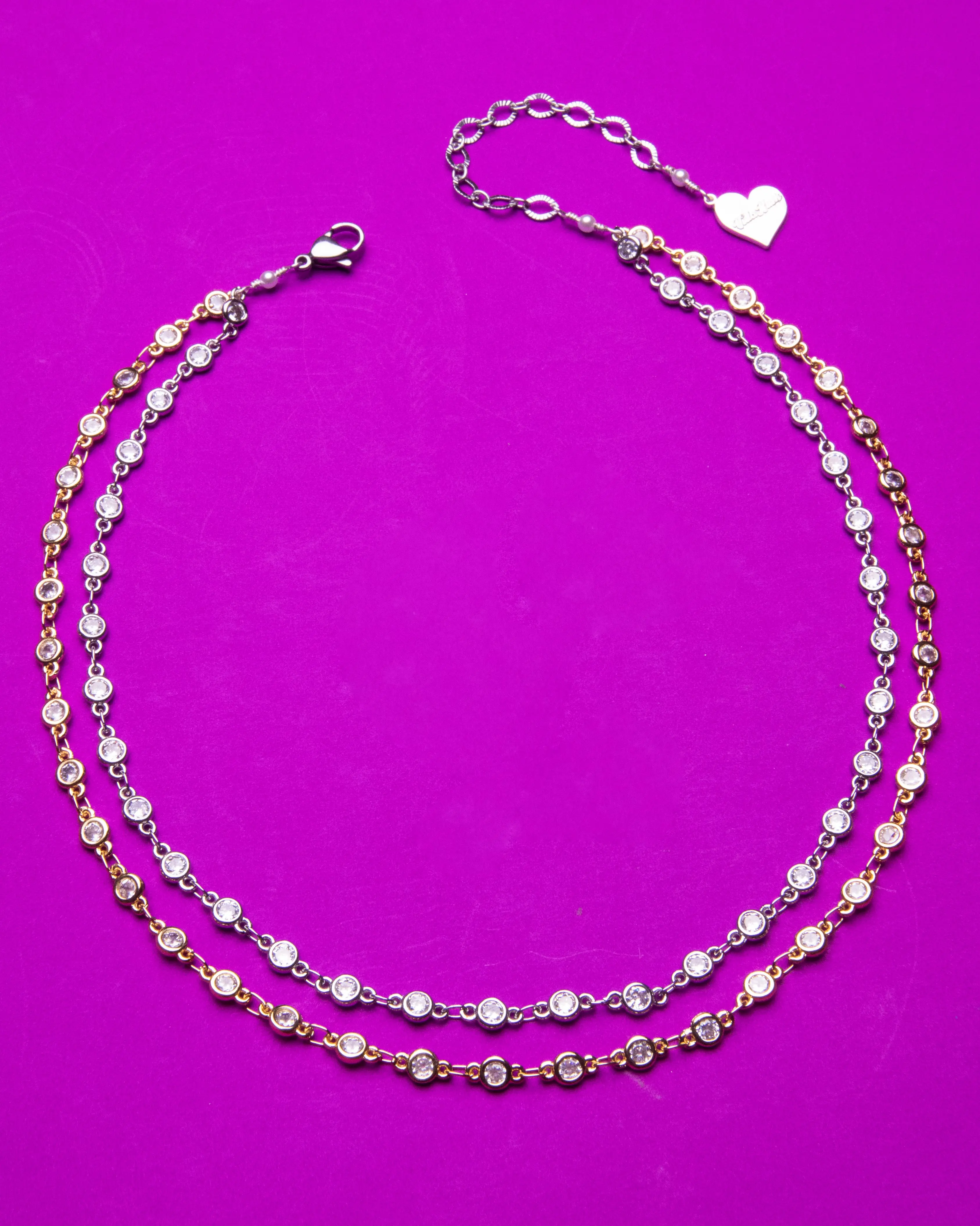 Duotone Cubic Choker