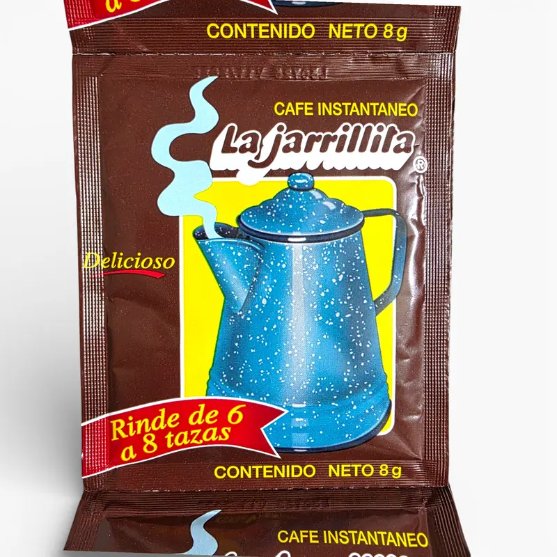 La Jarrilita Instant Cafe 10 Pack 8g - Quick & Convenient Coffee Solution for Daily Use