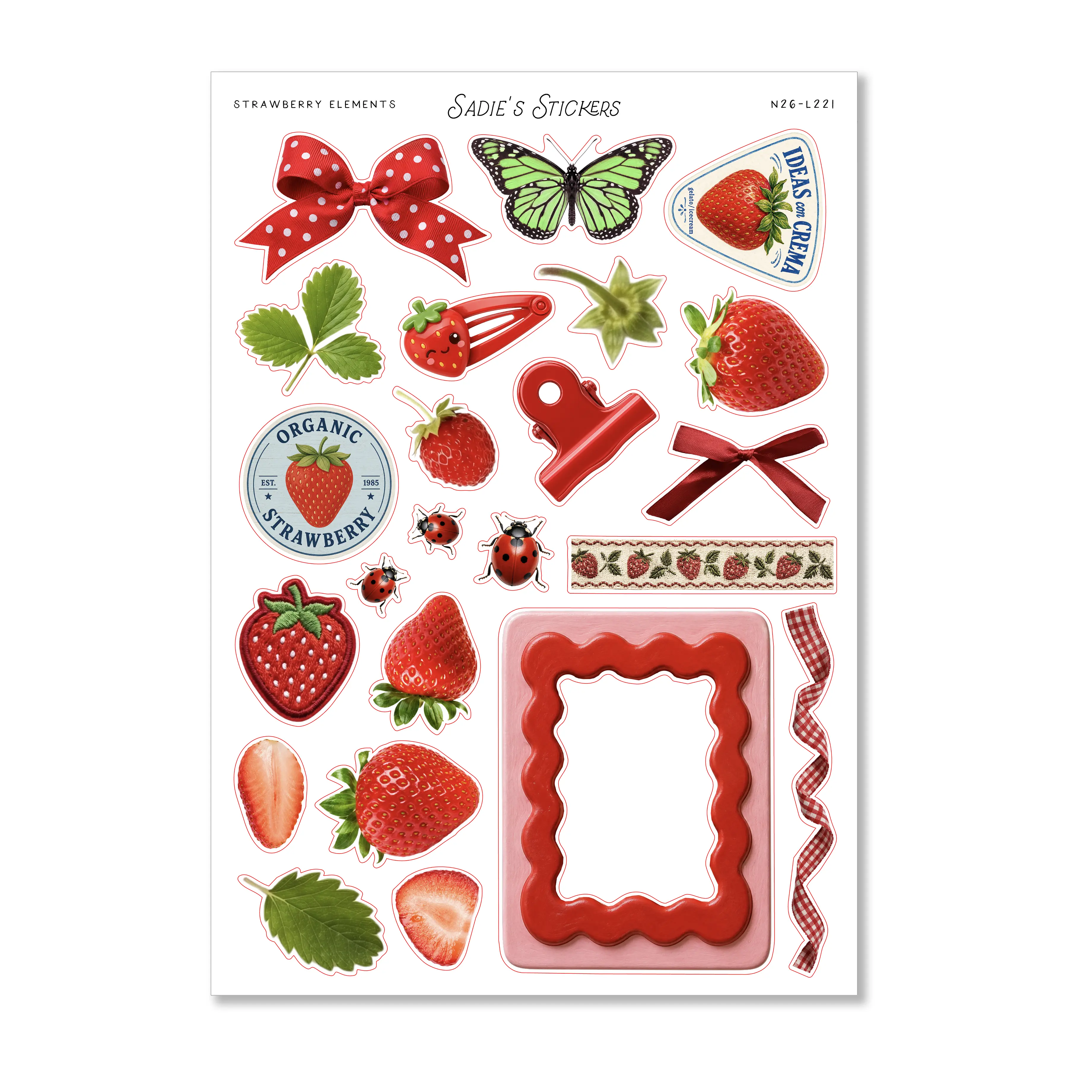 Strawberry Elements • Trinkets & Tidbits