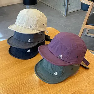 Outdoor Quick-Dry Baseball Cap Women's Korea Short Brim Baseball Hat Men and Women Casual Street Soft Brim Five-Piece Sun Hat