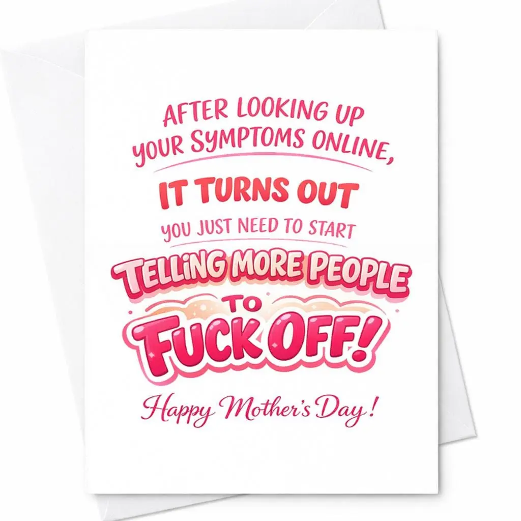 It Turns Out I Need To Start Telling People