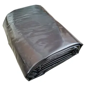 Yokoma 20ft*30ft 12mil Fish Pond Liners Gardens Pools HDPE Membrane Reinforced Landscaping Impervious Aquaculture