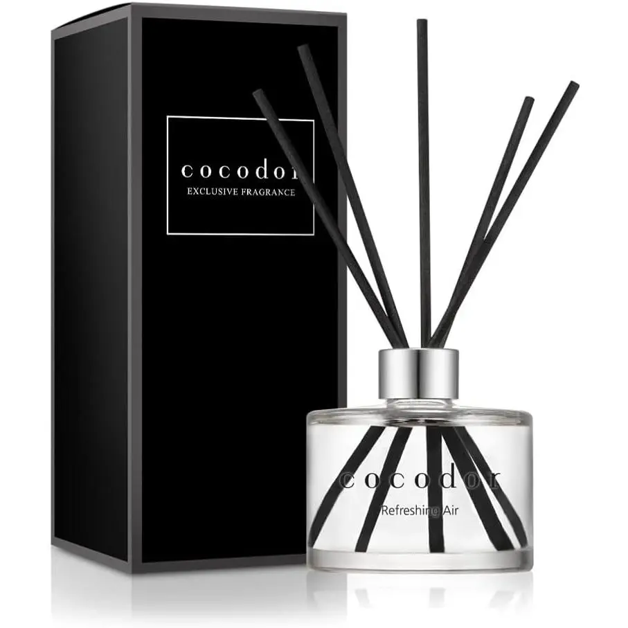 COCODOR Signature Reed Diffuser/Refreshing Air/6.7oz/1Pack / Home Fragrance Scent Essential Oil Stick Diffuser for Bedroom Bathroom Home Décor