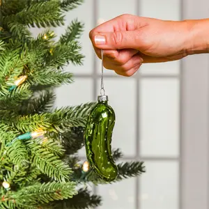 The Story of the Christmas Pickle Glass Ornament