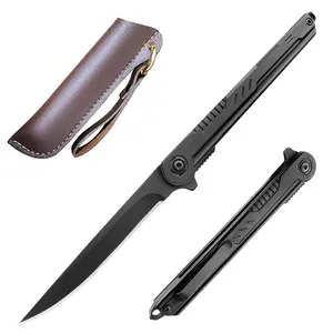 Men's pocket folding knife, lightweight and portable, suitable for camping, exploration, fishing and other purposes, a gift for men's and women's festivals Outdoor Survival Supplies