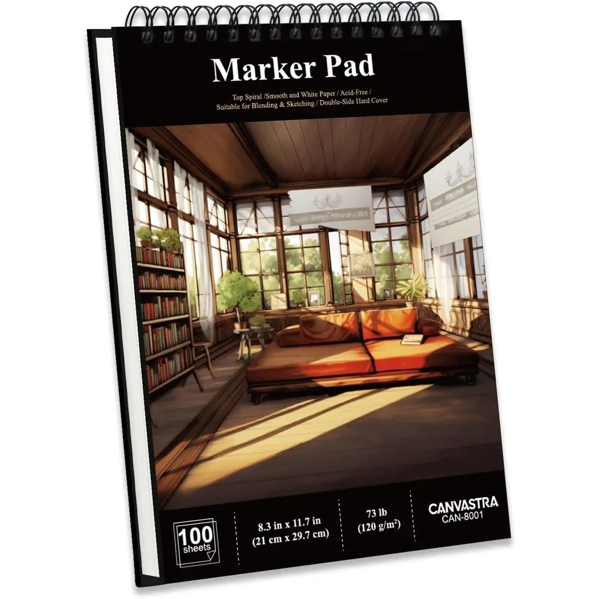 8.3" × 11.7", 100 Sheets