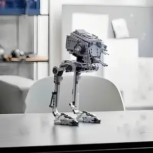 586pcs At-St Walking Mech Building Block Toy, High-Quality Playset, Building Block Sets, Home Decoration, Birthday Gift, Halloween Christmas Present