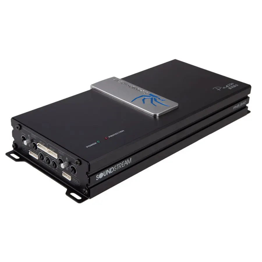 PN5.640D | Picasso Nano 640W 5-Channel Class D Car Amplifier – Compact, High-Efficiency with Automatic Signal Turn-On