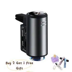 Car Intelligent Aromatherapy - Air outlet fragrance ，Car Air Fresheners- 3*10ML， Car Diffuser，Adjust Concentration Scent (Green CARE)