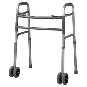 Heavy-Duty Folding Walker with Wheels, 500 lb – Cardinal Health