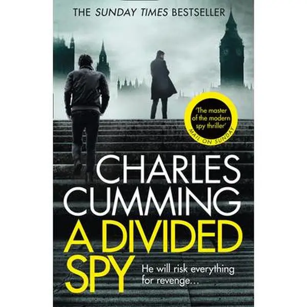USED Book - A Divided Spy: A gripping espionage thriller from the master of the modern spy novel (Thomas Kell Spy Thriller, Book 3) by Charles Cumming (Paperback) - english