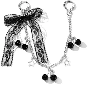 Chain Charm for Handbag, Purse Wallet &Pants Chain Jean Chains, Vintage Bag Strap Chains Extender
