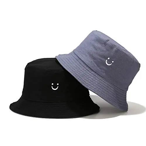 Smile Face Fog Blue/Black