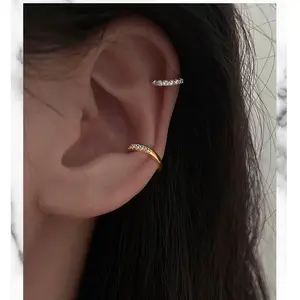 Unisex Bohemian Body Piercing Set - Electroplated Silver Nose Piercing Jewelry, Nose Stud, Ear Cuff, Fine Diamond Earrings, Unique Vintage Lip Ring, Women's Faux Costume Pieces