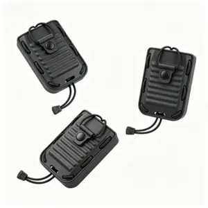 3-Pack Universal Radio Pouch with Smart Tension Fit MOLLE System & 2.5 Inch Belt Compatible Easy Access for APX6000 APX8000 GP350 HT750 MT500 MT1000 MTS2000 Radios