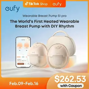 eufy S1 & S1 Pro Heated Wearable Breast Pump Flash Sales
