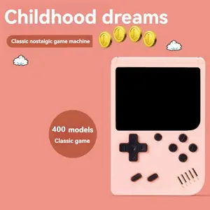 400-In-1 Retro Video Game Console, Handheld Game Portable Pocket Game Console, Mini Handheld Player for Nostalgic Gaming