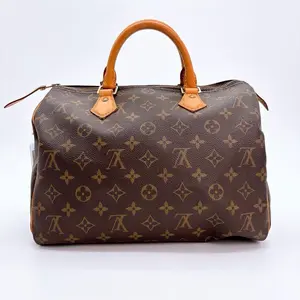 Pre-owned Louis Vuitton leather Tote Bags Monogram Speedy 30 Tote Bag(SP4197、TR3191、TR2133)