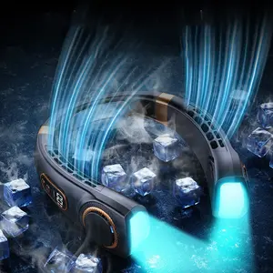 2023 Leafless Neck fan Ice magnet cooling