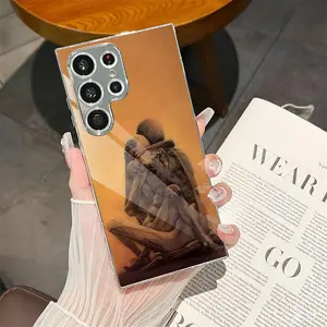 PIKPAKA Z-Zdzislaw Beksinskis Art Phone Case  Electroplated Metal Frame Case for Samsung Galaxy S25 S24 S23 Ultra, ultra-thin anti-drop, anti-scuff and anti-abrasion lens protection, matte grip feel