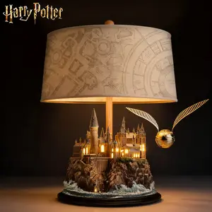 Magical Light-Up Collectible Lamp with DIY Hogwarts Castle Design Perfect for Harry Potter Fans and Collectors new year gift