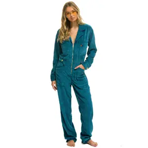 UNISEX CORDUROY FLIGHT SUIT - CAPRI