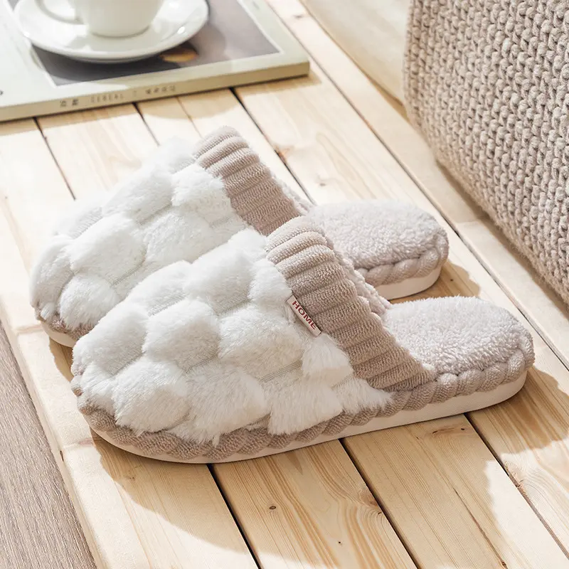 [Cozy Plush Slippers] Soft Cozy Plush Indoor Slippers for Women | Warm Comfortable Winter Autumn Slippers, Great Gift for Family Friends, Suitable for Various Occasions