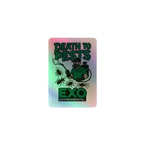 Exo Exterminator Holographic Sticker