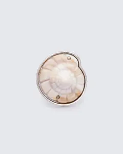 Olivienne Silver Seashell Ring