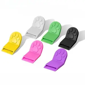 Cat Paw Shape Pet Can Opener, Non-Slip Easy-Use Nail Protector, Nail Polish Friendly, Suitable for Cats and Dogs, Easy to Clean, Multi-Color