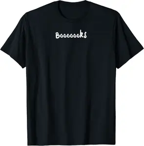 Reading: Booooooks - Halloween Sayings T-Shirt - Victoriaj Shop 30B0B3Y9NTL7