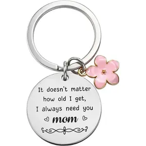 Mothers Day Gift for Mom from Daughter Son, Mom Birthday Gifts Mom Keychain, Valentines Day Christmas Gift for Moms, Happy Mothers Day Presents Mother Gift