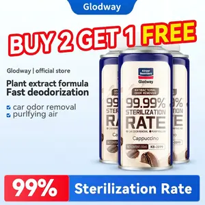Buy 2 Get 1 Free Car Air Freshener Odor Eliminator Spray, 99.9% Sterilization Plant Extract Deodorizer for Car Home Use