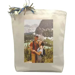 Itsonlynaturalgifts Customizable Photo Tote Bag - Personalized Gift for Birthdays & Special Occasions - Ideal for Shopping, School, or Gifting
