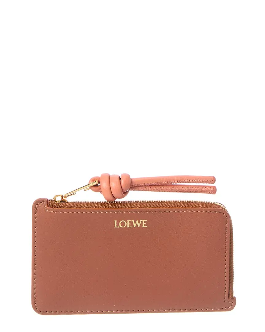 Loewe Logo Leather Card Case