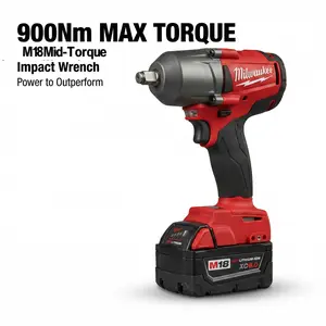 Milwaukee M18 900Nm  Impact  Heavy Duty Tool for Mechanics and Construction cordless electric wrench
