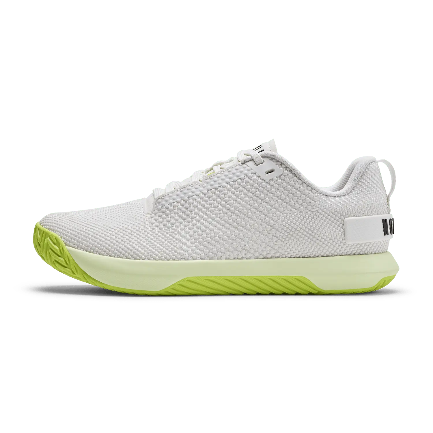 NOBULL Women's Outwork Flex Shoe in Classic White Zest - OG Strength Training Shoe, Durable Gym Trainer, Lifting Sneaker