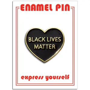 "Black Lives Matter" Enamel Protest Pin