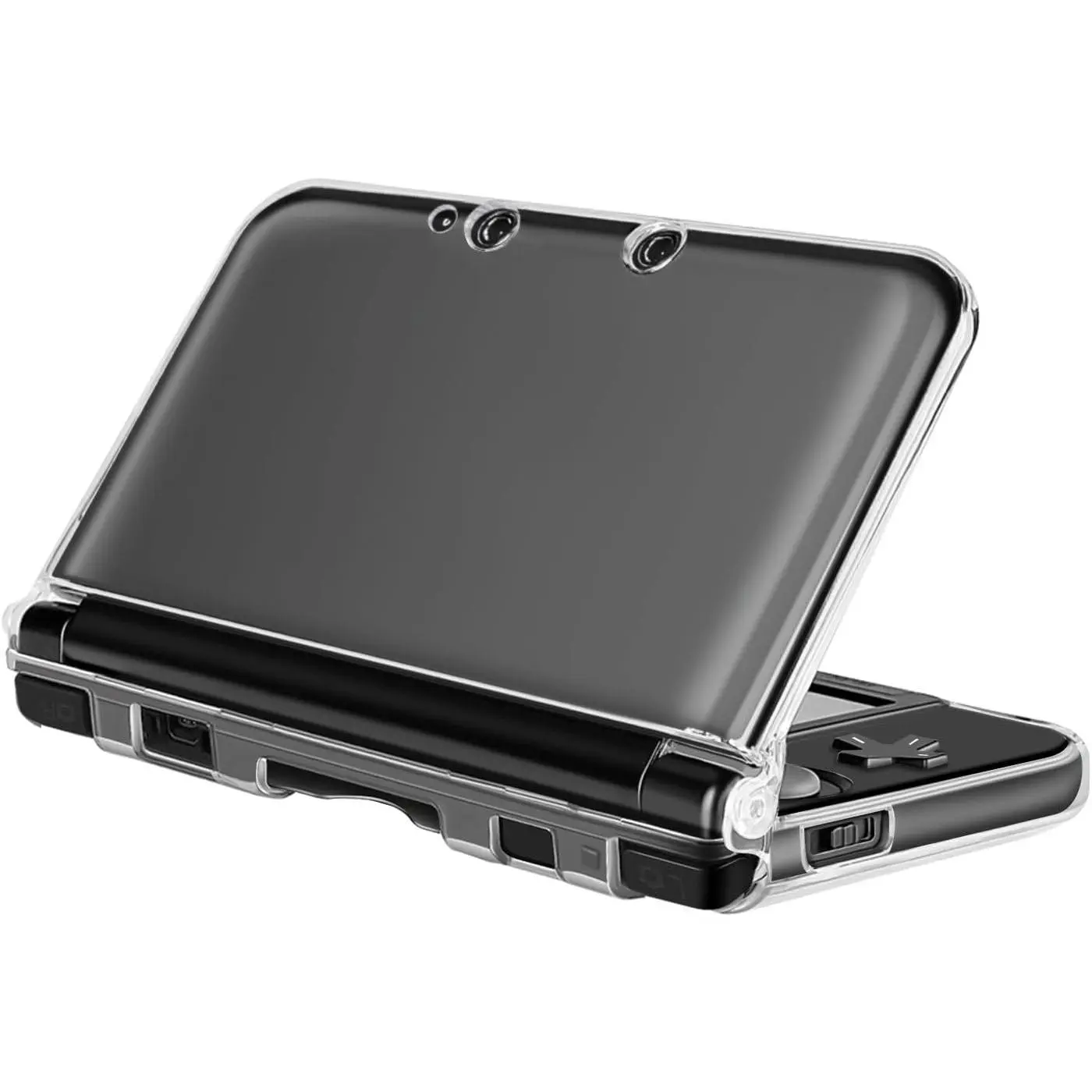 3DS XL Case - Ultra Clear  Transparent Hard Shell Protective Case Cover  Accessory Compatible with  3DS XL LL
