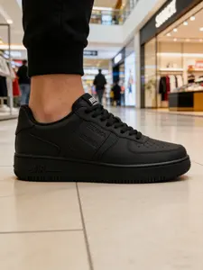 2026 New Unisex Thick Sole Casual Trainer Sneakers, Athletic Sports Shoes, All-Season Sporty Low Top Patchwork Shoes, Textile PU Leather, Rubber Sole, Fashionable Daily Wear, Walking Shoes, Footwear