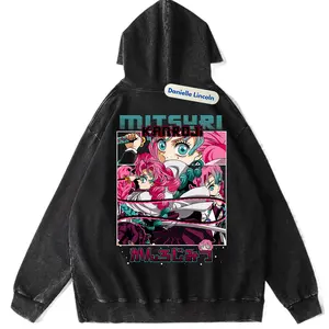 Mitsuri Anime Character Hoodies, Demon Slayer Hoodie Gift For Fan Manga, Gift For Men, Gift For Women, Crew Neck T-shirt, Trending T-shirt