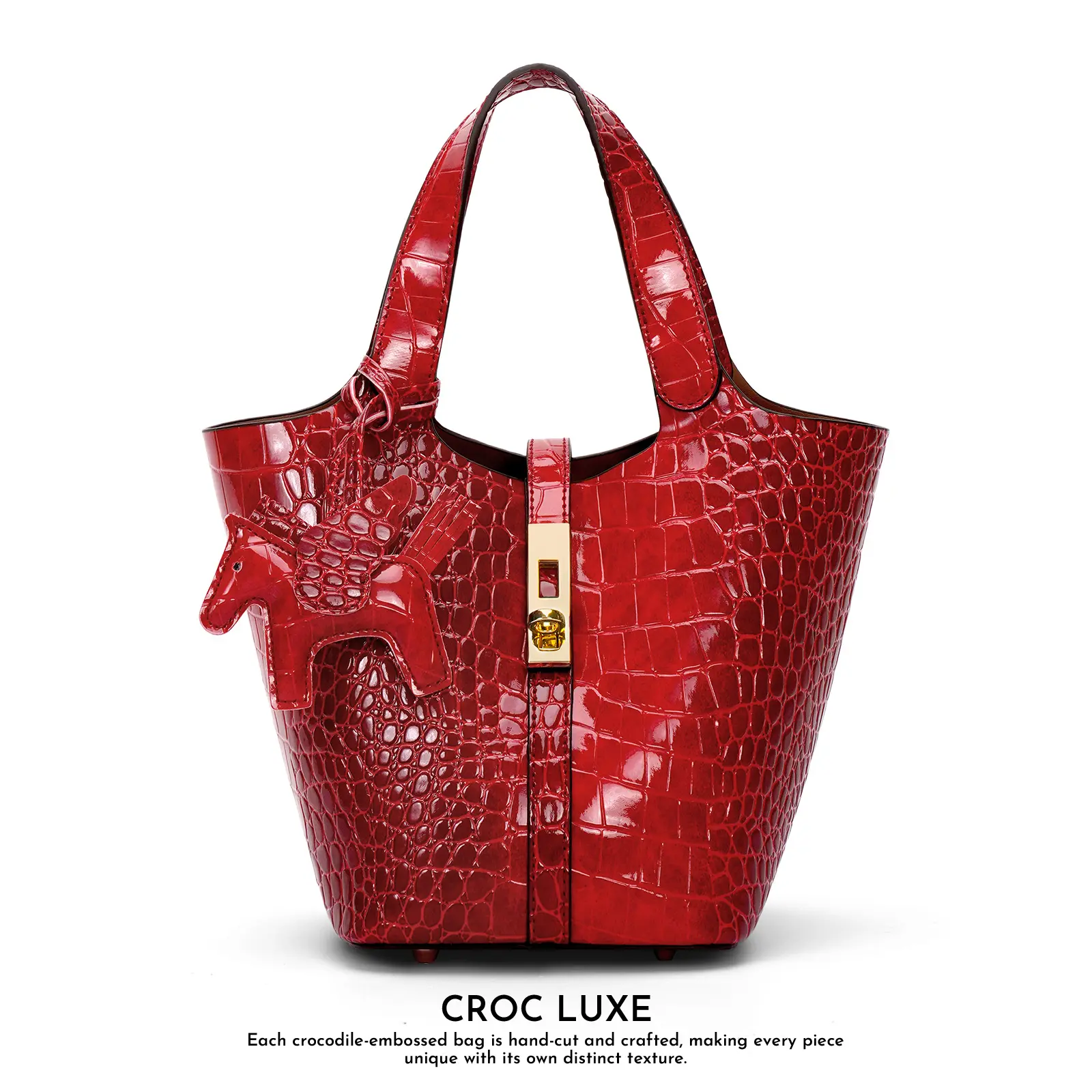 CROC LUXE-red